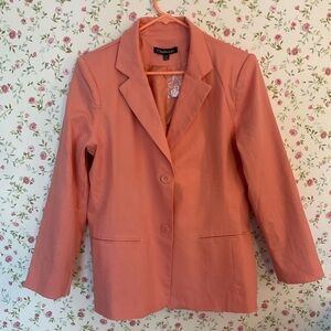 Chadwicks Women's Peach Blazer